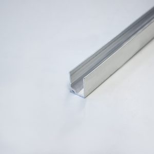 Aluminium u-profiel t.b.v. kanaalplaat - Polycarbonaat plaat & profiel