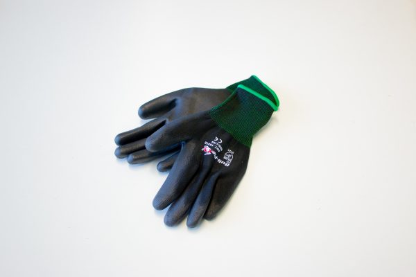 Bull-Flex Nylon Met PU Coating Zwart - Handschoenen